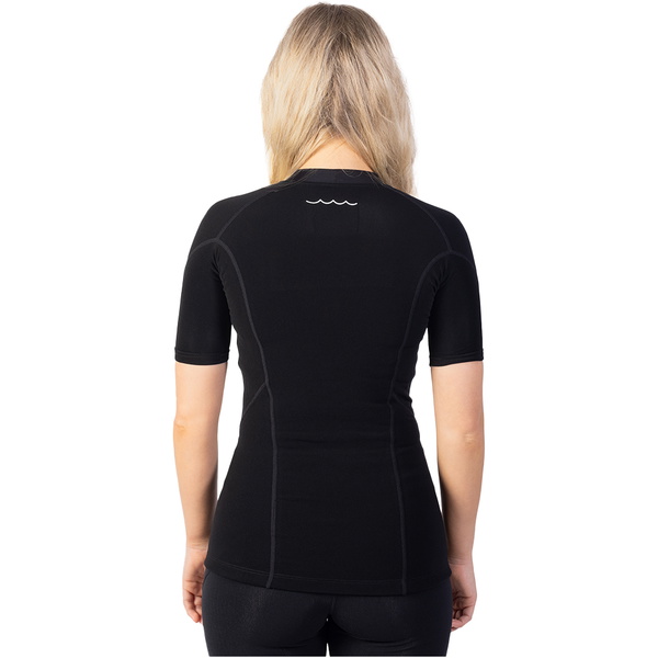 2026 Gul Frauen Evotherm Thermal Short Sleeve Top EV0052-B9 - Black